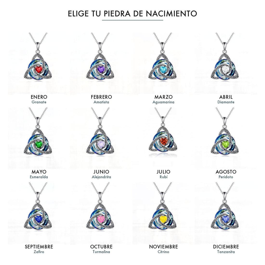 Las 12 piedras de nacimiento