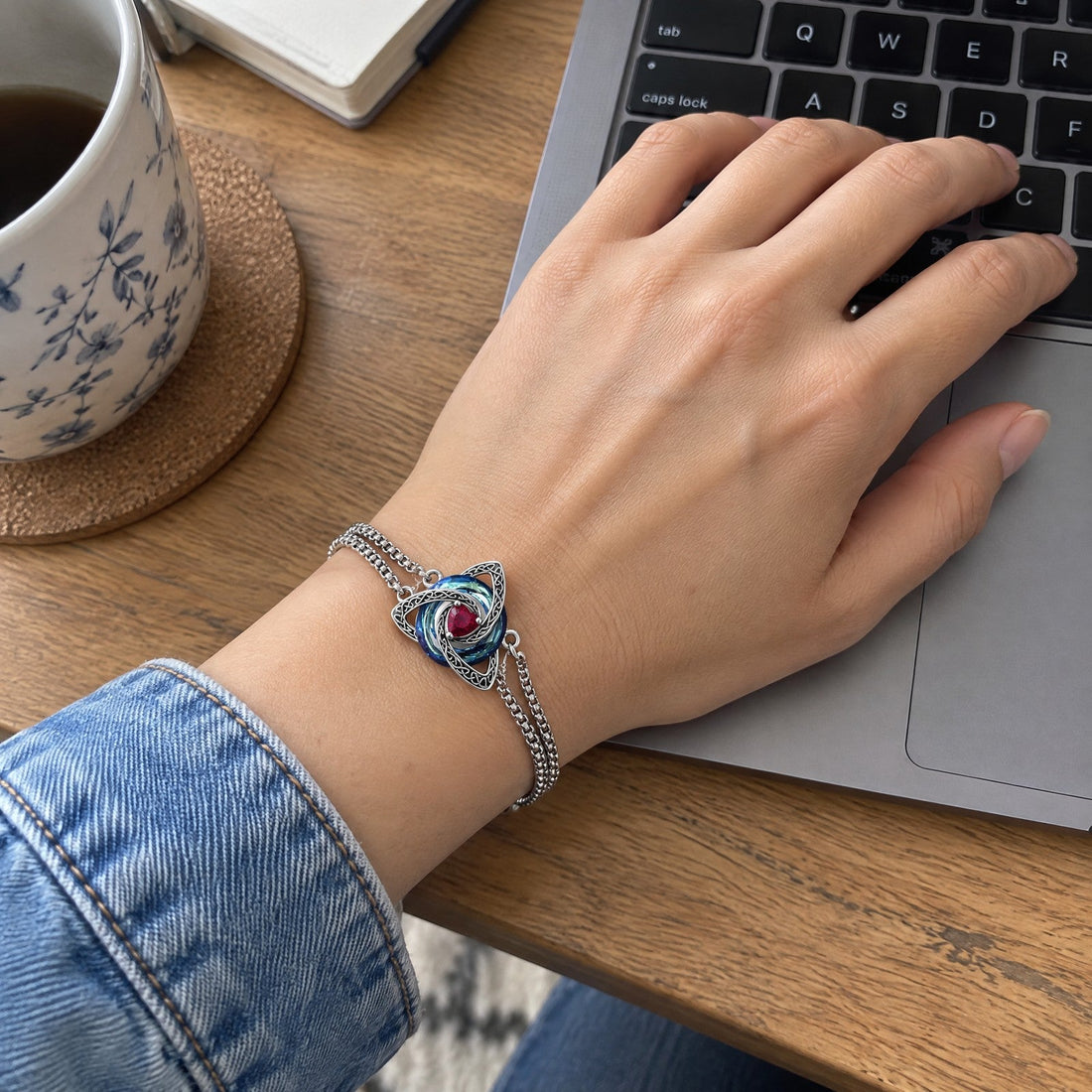 Witch Knot Birthstone Bracelet