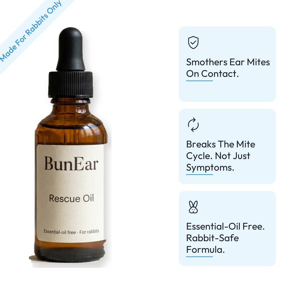 BunEar Rescue Oil