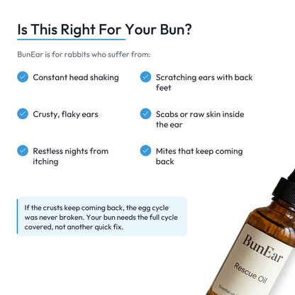 BunEar Rescue Oil