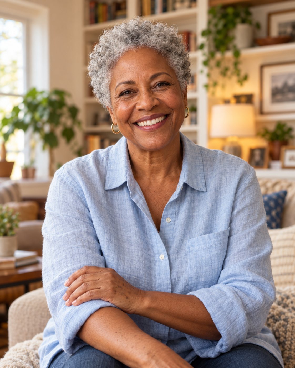Woman in her 60s