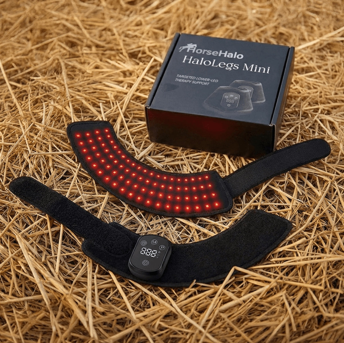 Haldrow™ Red Light Leg Wrap for Horses