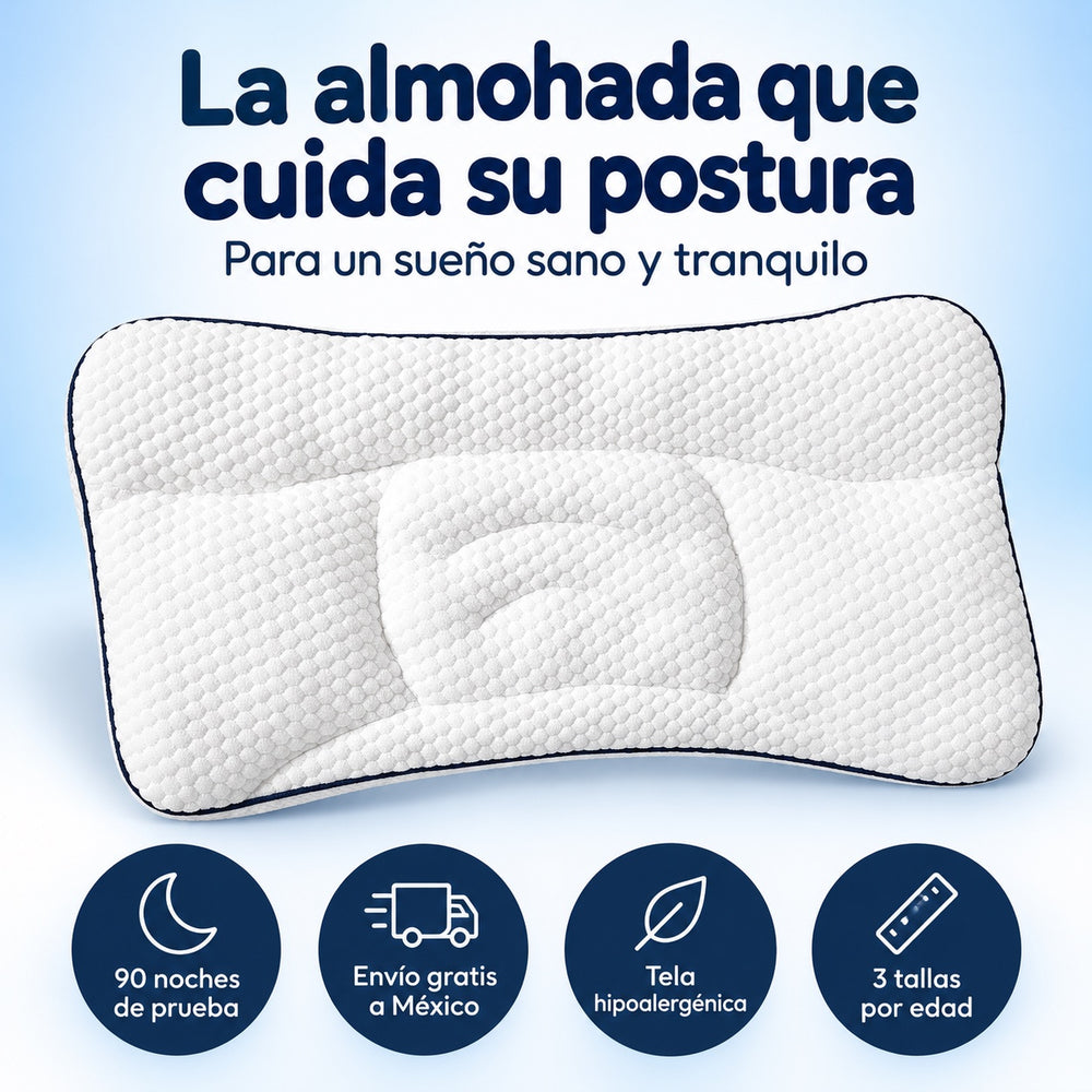 Almohada postural infantil Haldrow con sus beneficios