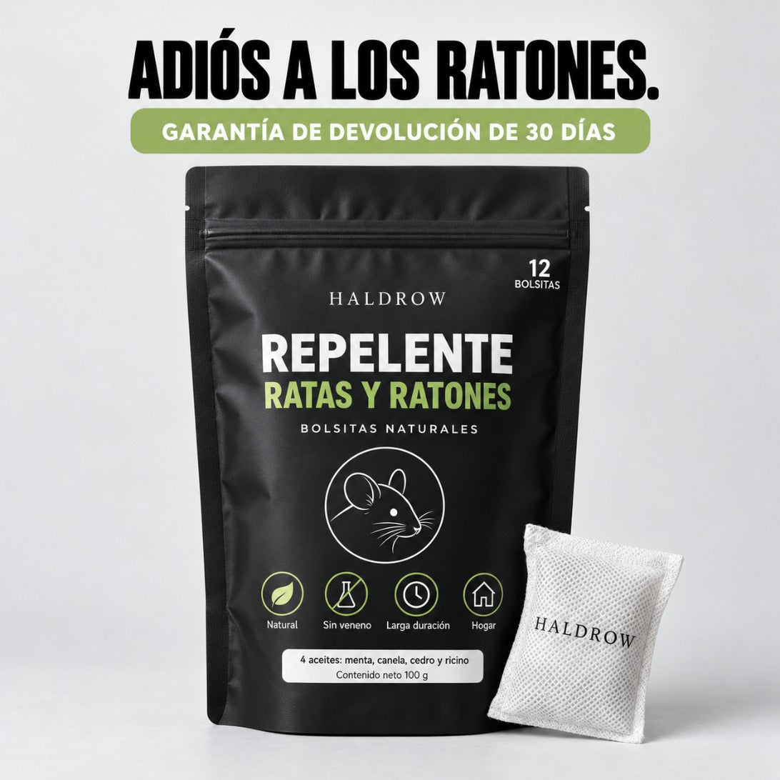 Bolsitas Repelentes para Ratas y Ratones