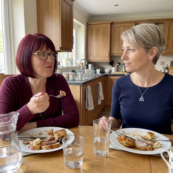 A remark at Sunday dinner that no longer lands